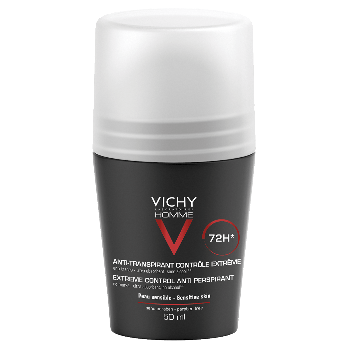 Vichy Homme Deo Anti-Transpirant 72h Roll-on 50 ml