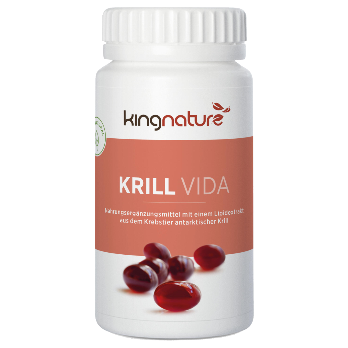 Kingnature Krill Vida Kapseln 120 Stück