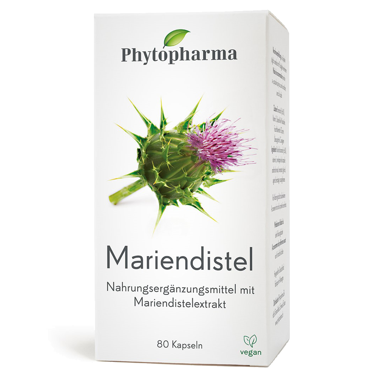 Phytopharma Mariendistel Kapseln 80 Stück