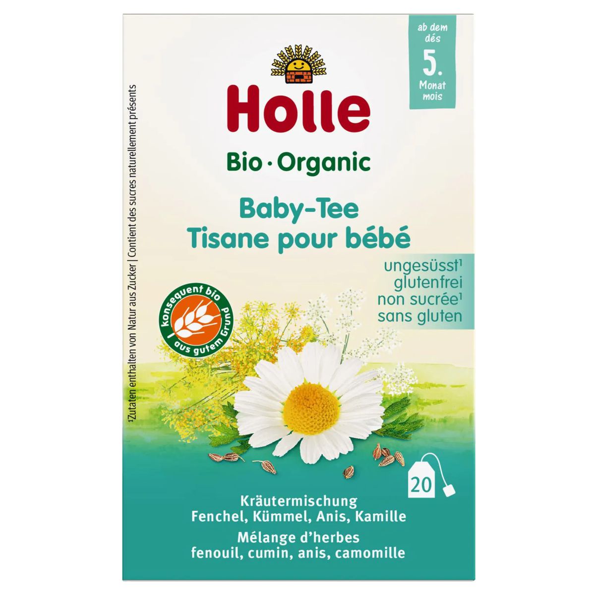 Holle Baby Tee Bio 20 Btl 1.5 g