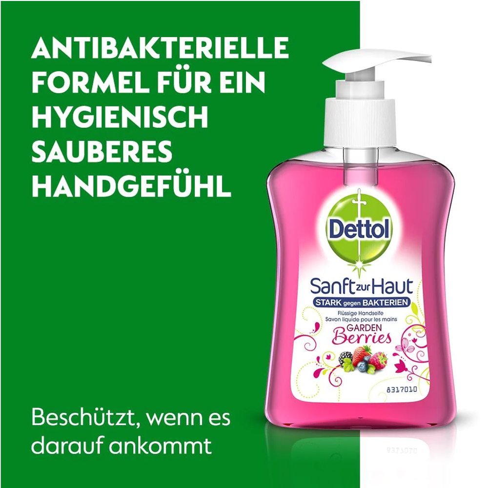 DETTOL Flüssige Handseife Gardenberries 250 ml