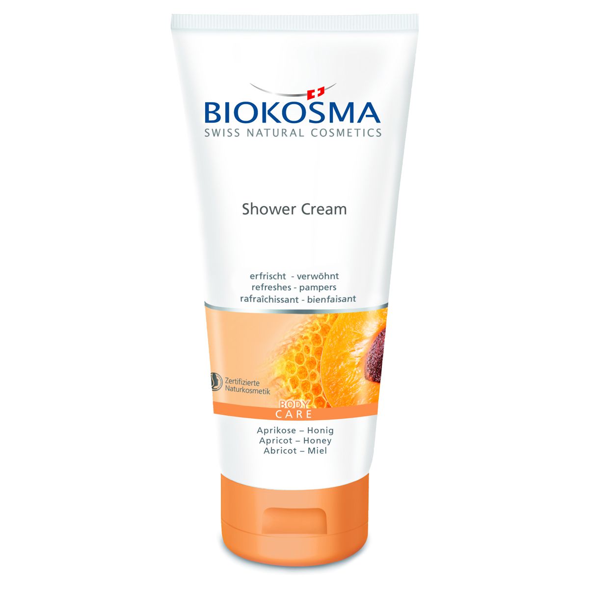 Biokosma Shower Cream Aprikose-Honig 200 ml