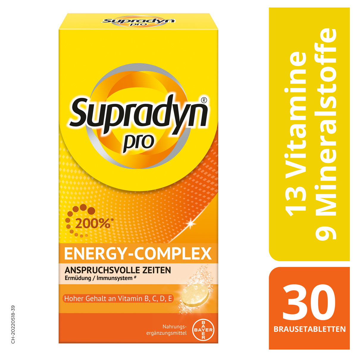 Supradyn pro energy-complex Brausetabletten 30 Stück