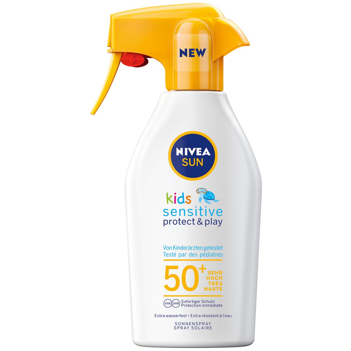 Nivea Sun Kids Protect + Sensitive Sonnenspray LSF50+ 270 ml