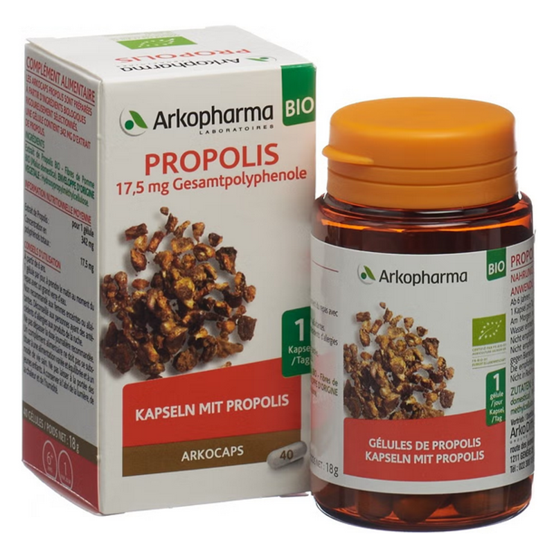 Arkocaps Propolis Kapseln Bio 40 Stück