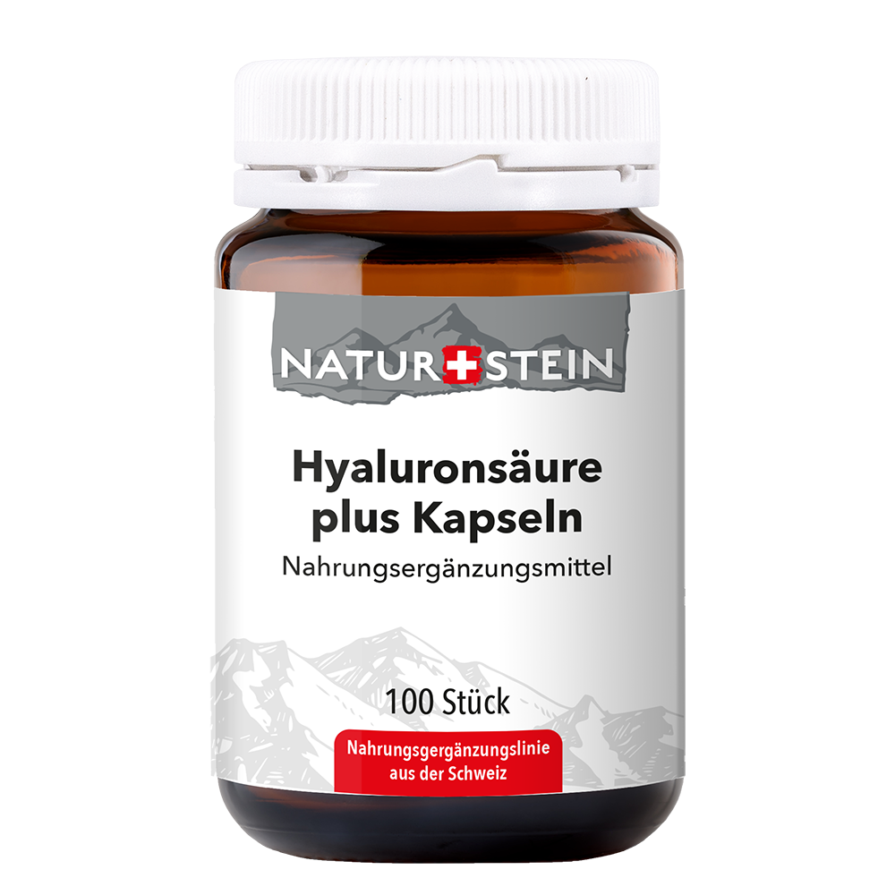 Naturstein Hyaluronsäure plus Kapseln 100 Stück