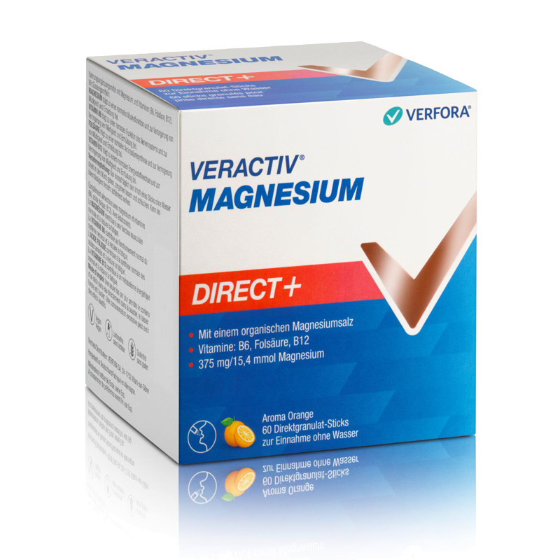 Veractiv Magnesium Direct+ Stick 60 Stück