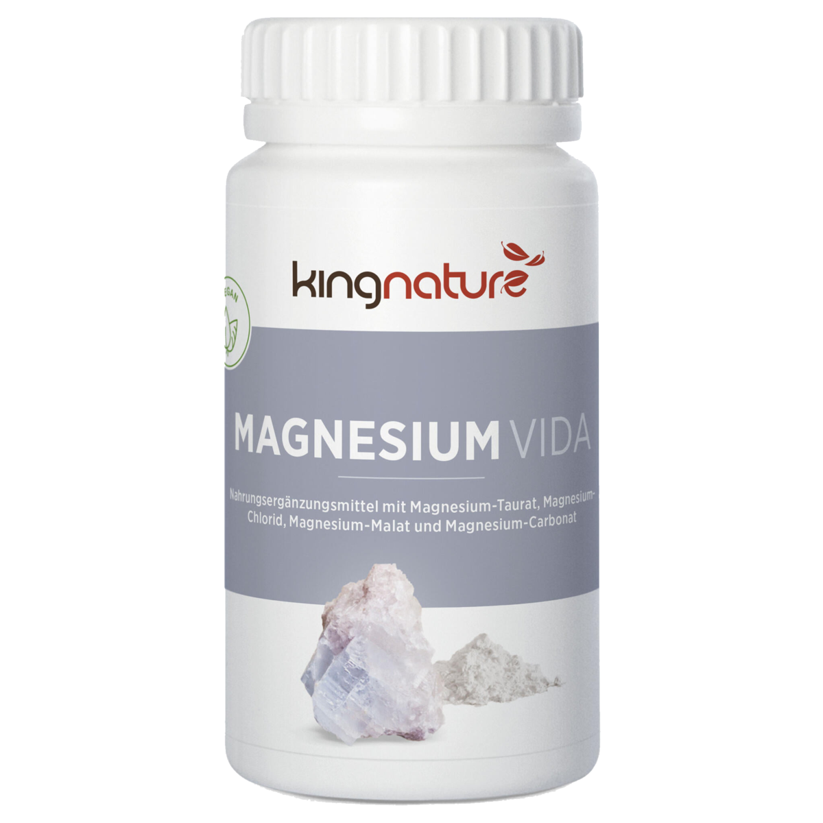 Kingnature Magnesium Vida Kaps 1020 mg 60 Stück