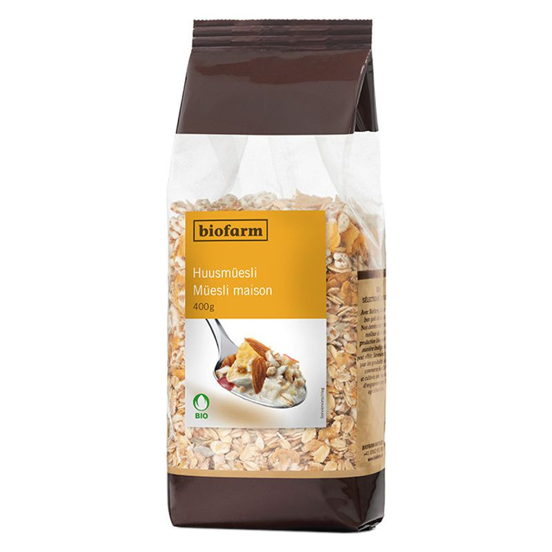 Biofarm Huus Müesli Beutel 400 g