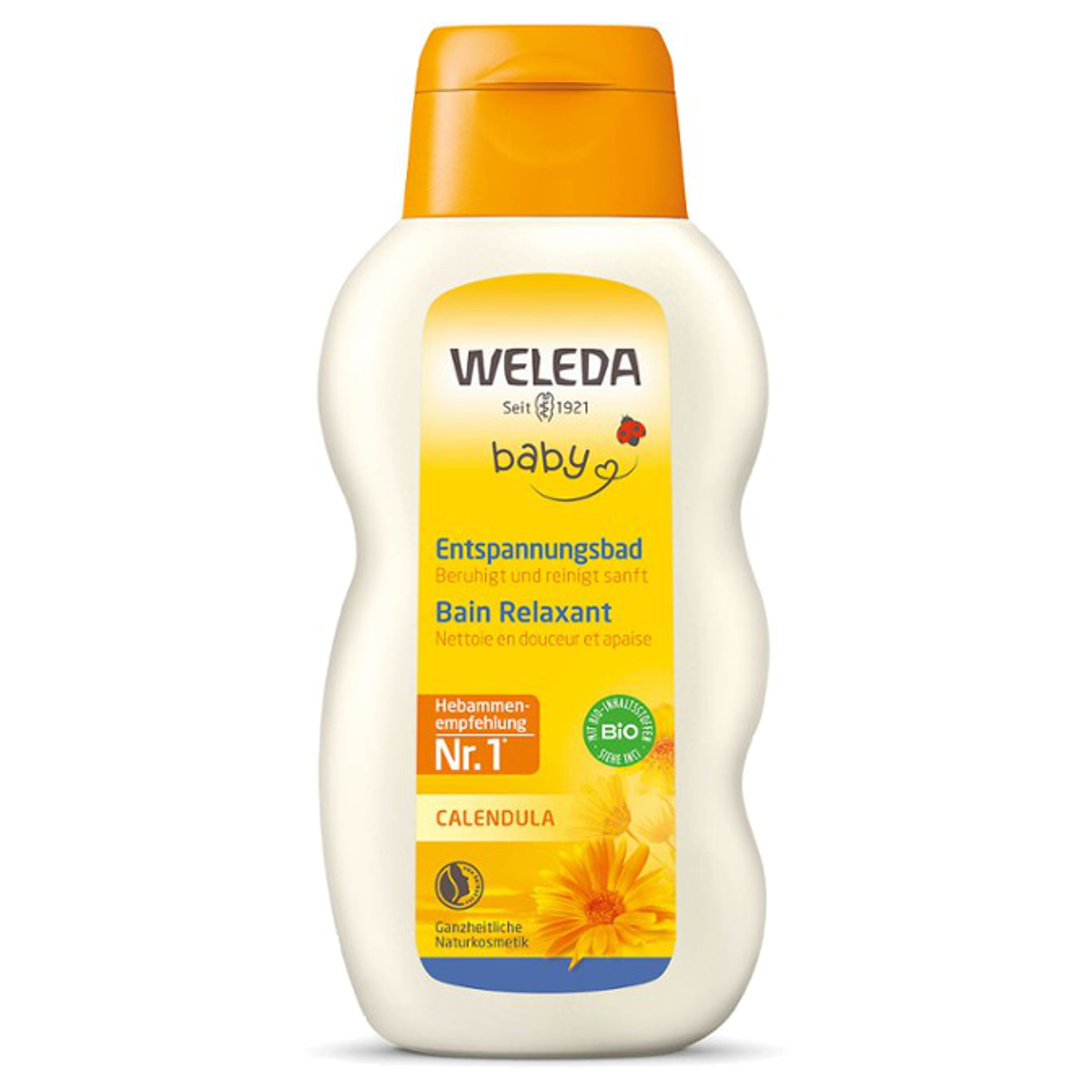 Weleda Calendula Entspannungsbad Flasche 200 ml