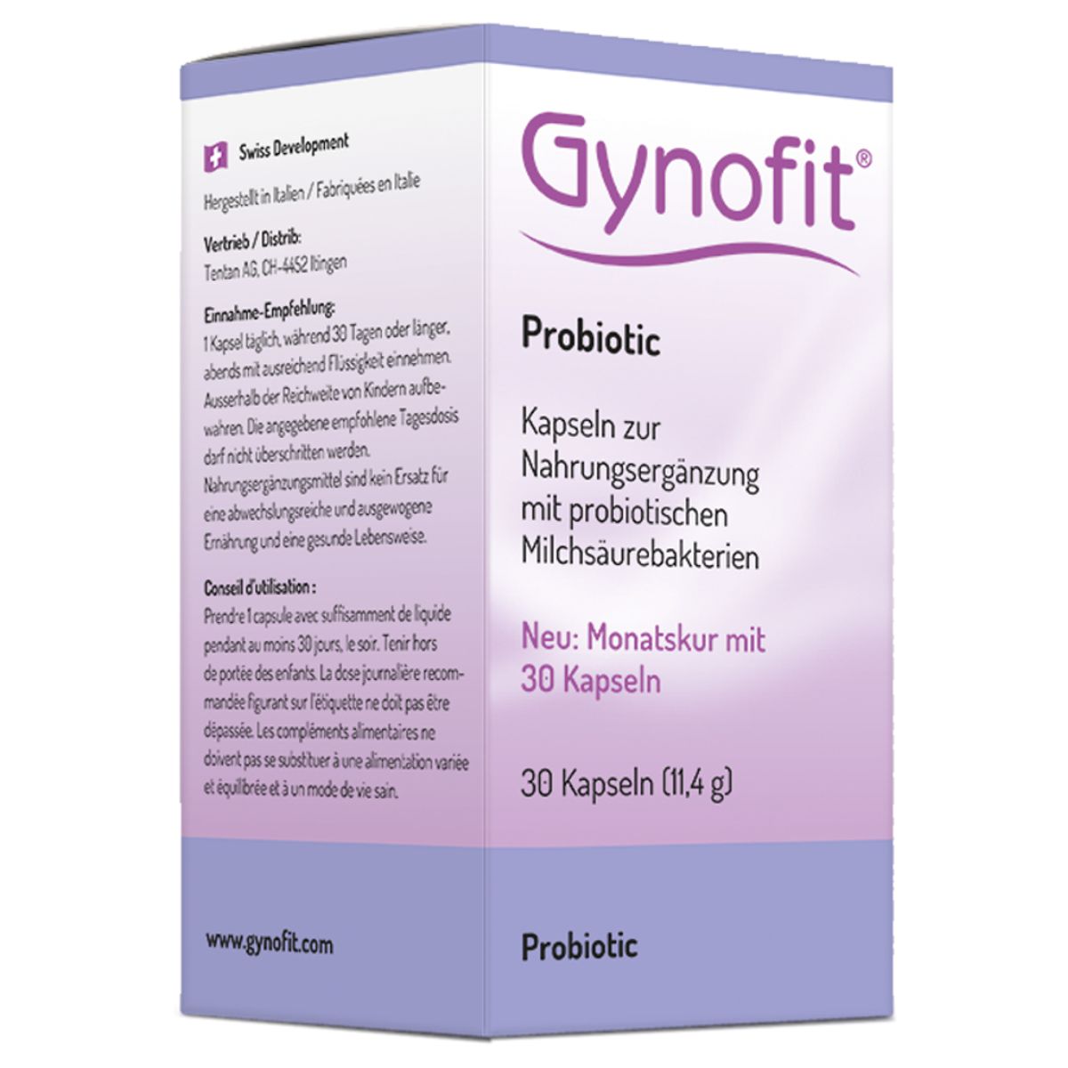 Gynofit Probiotic Kapseln Dose 30 Stück