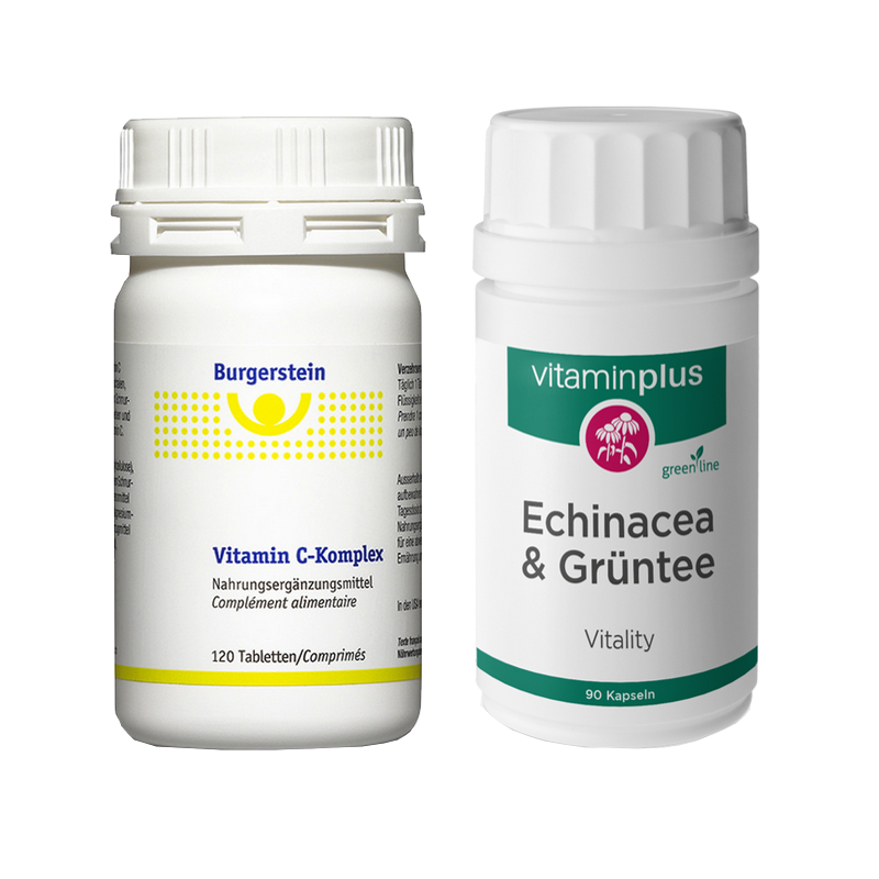 Vitamin-C-Komplex und Echinacea für ein starkes Immunsystem