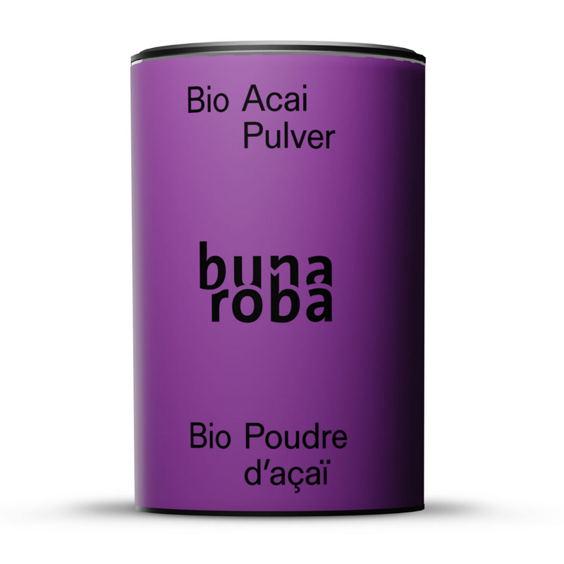 Bunaroba Acai Pulver Dose 85 g