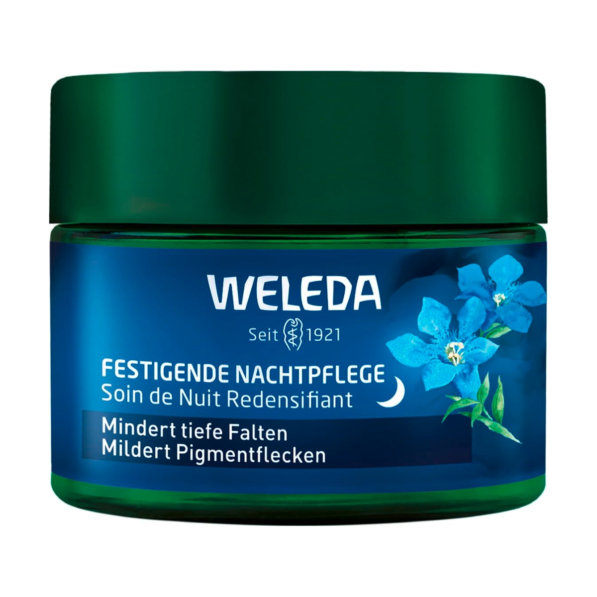 Weleda Nachtpflege festigend blauer Enzian und Edelweiss 40 ml