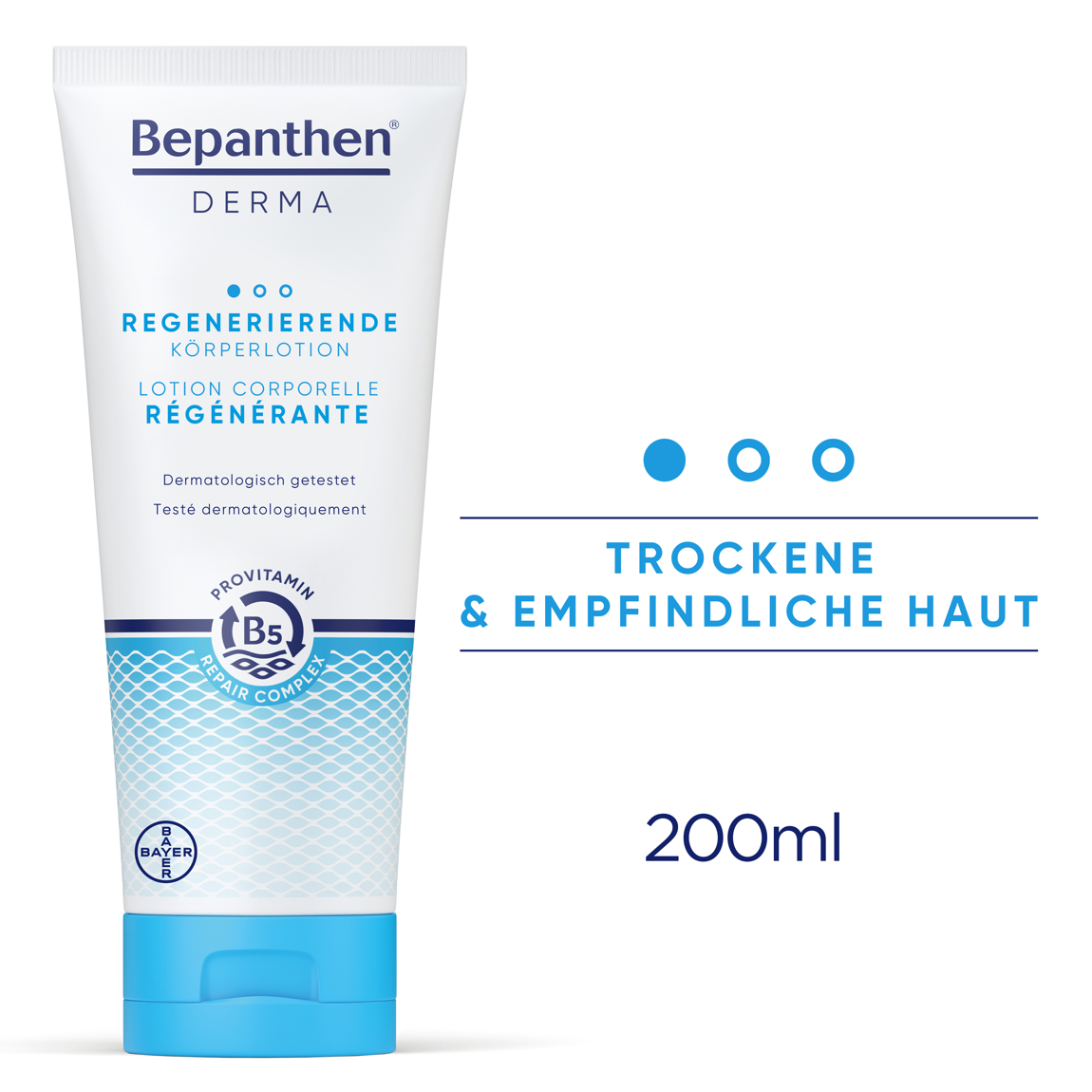 Bepanthen Derma regenerierende Körperlotion 200 ml