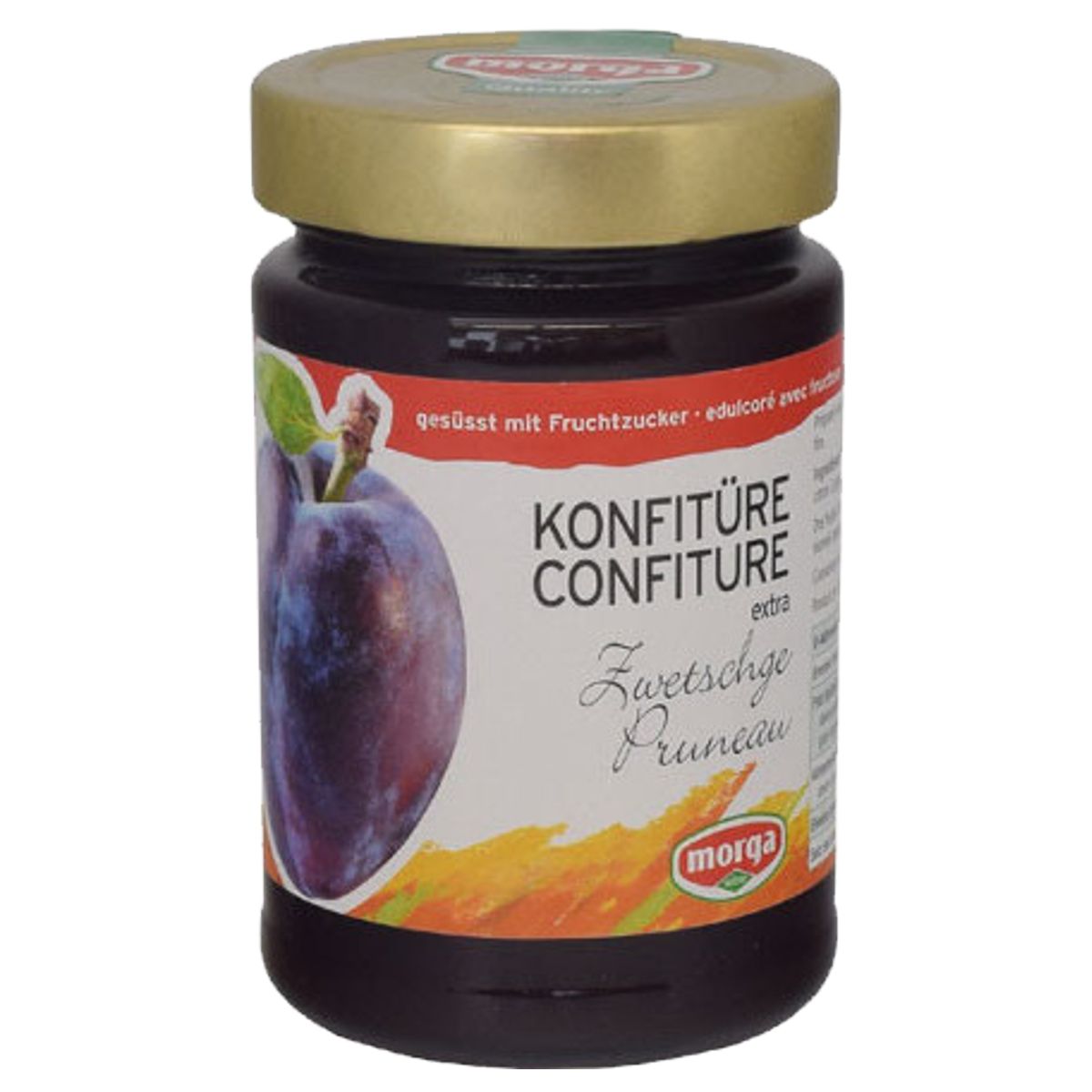 Morga Konfitüre Zwetschgen Fruchtzucker 350 g