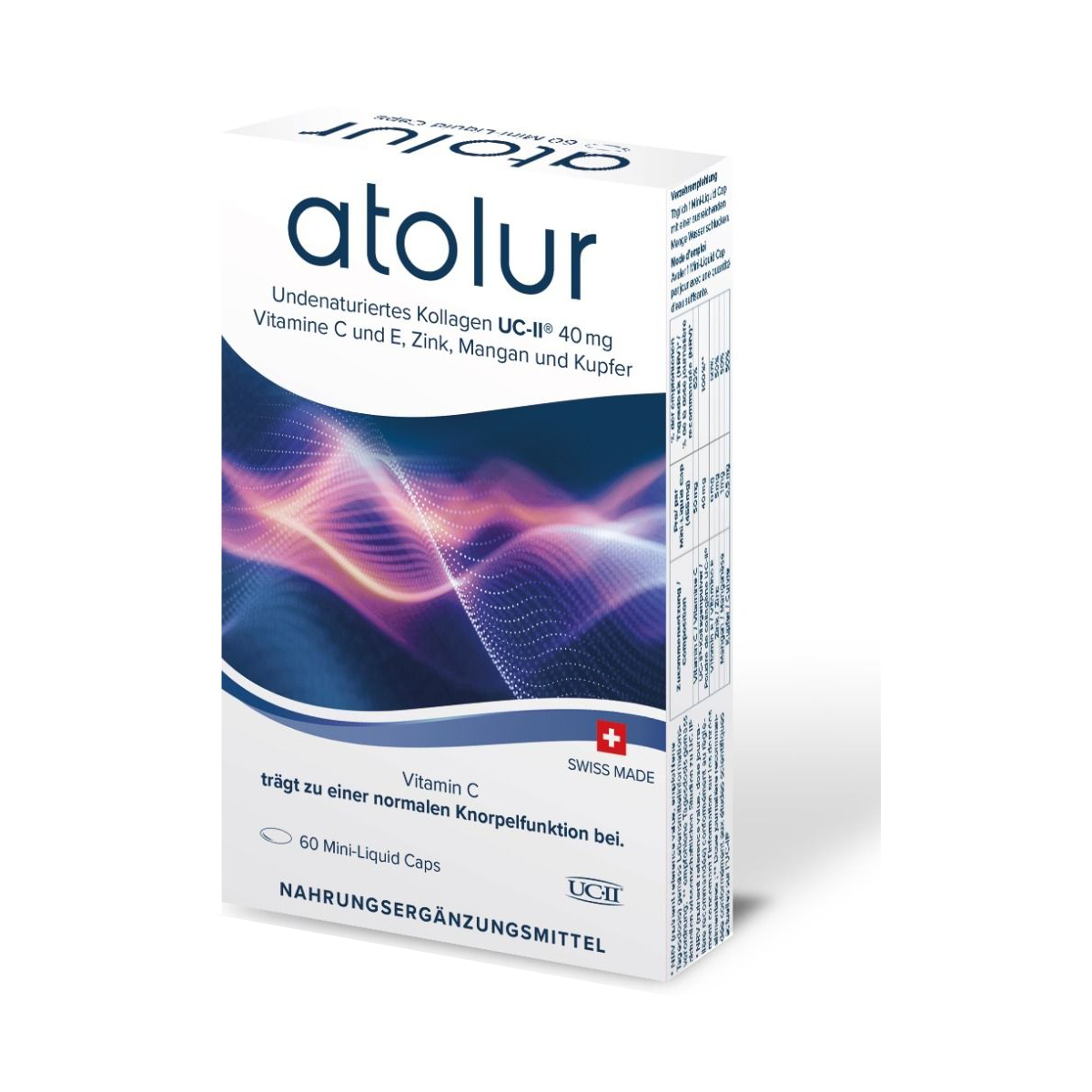 ATOLUR Mini-Liquid Caps 40 mg 60 Stück