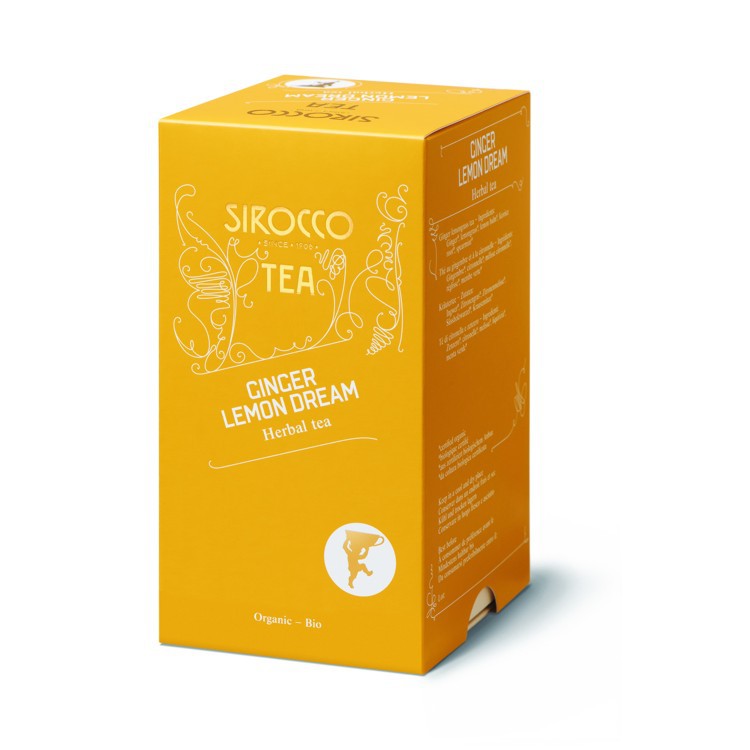 Sirocco Teebeutel Ginger Lemon Dream 20 Stück