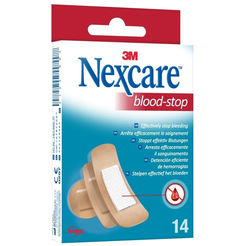 3M NEXCARE Pflaster Blood-Stop ass 14 Stück