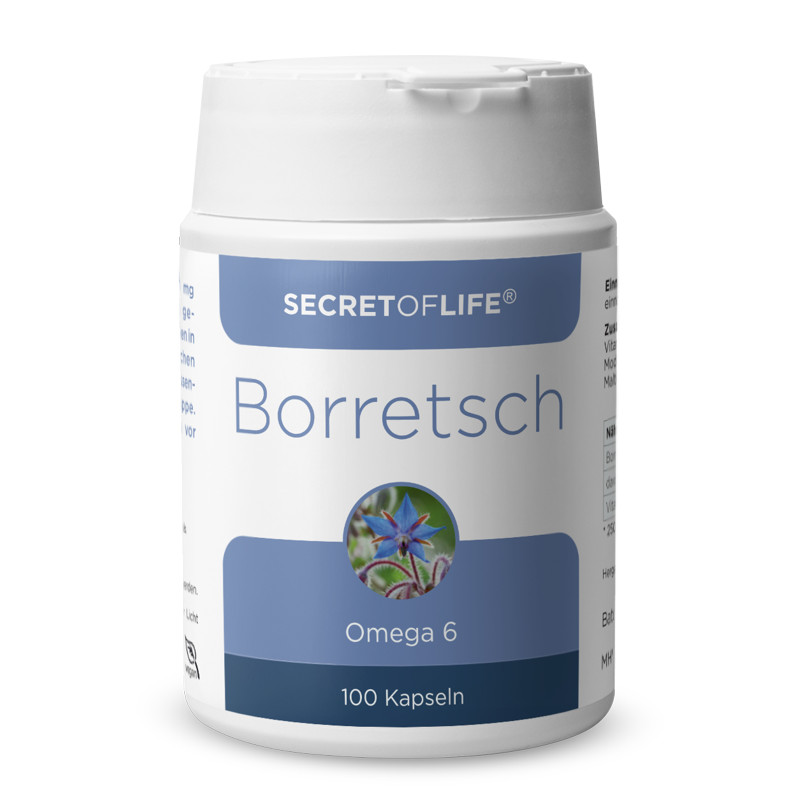 Secret of Life Borretschöl Kapseln 100 Stück