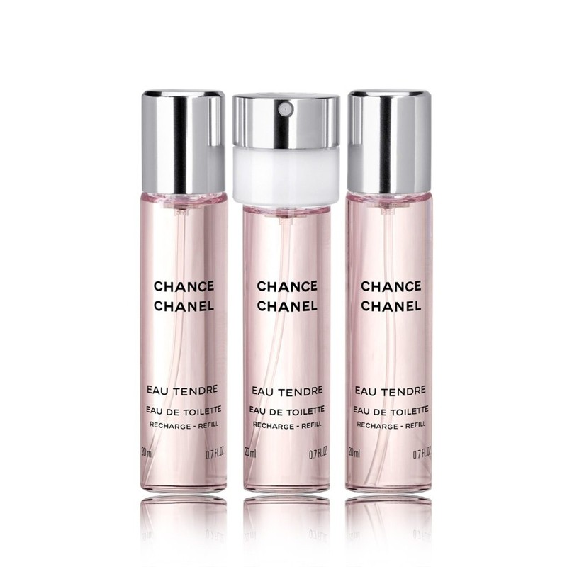 CHANEL Chance eau Tendre Twist & Spray Refill 3 x 20 ml