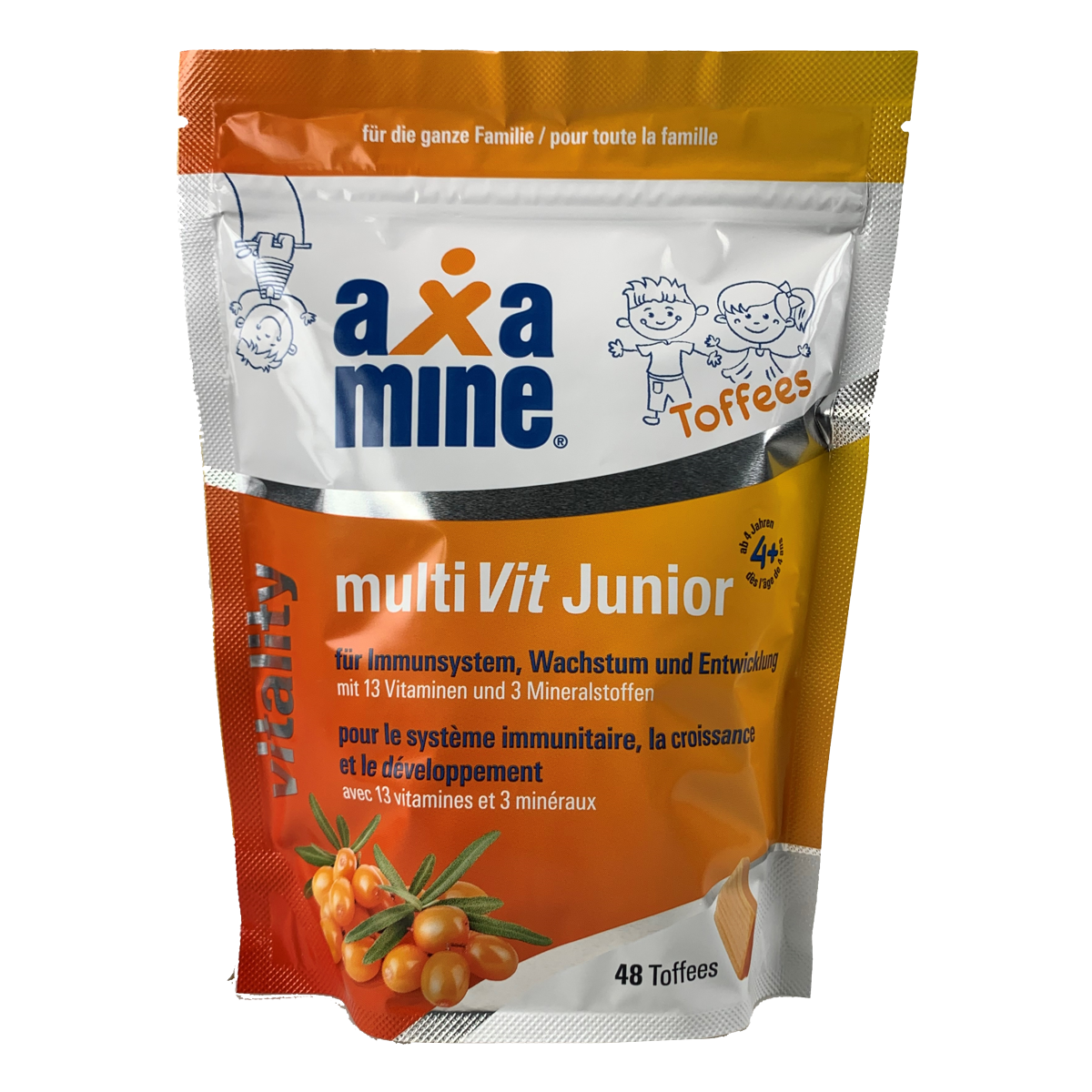 Axamine multiVit Junior Toffees 48 Stk